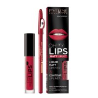 Eveline Cosmetics Pintalabios Con Lápiz - Mate - Oh My Lips - Nr 05